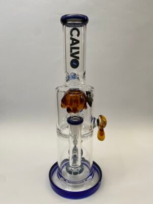 Bong Bee Waterpipe Azul Calvo Glass