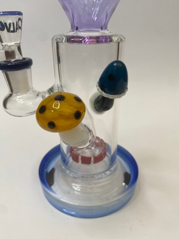 Double Fungus Rig Azul Calvo Glass