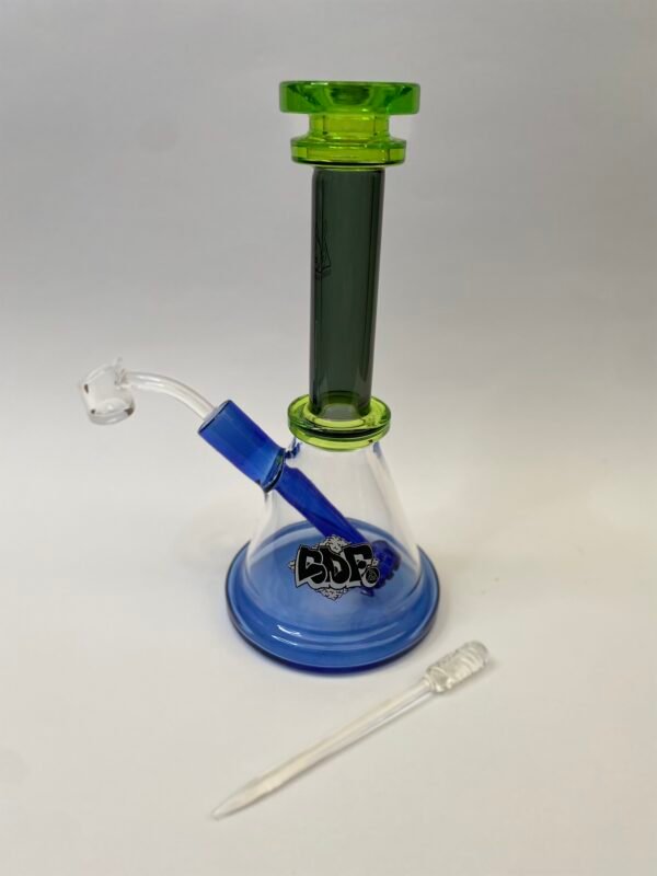 Bong Premium Cyclone Azul-Verde Squadafum