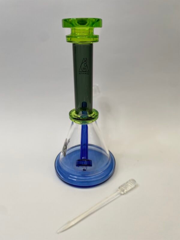 Bong Premium Cyclone Azul-Verde Squadafum