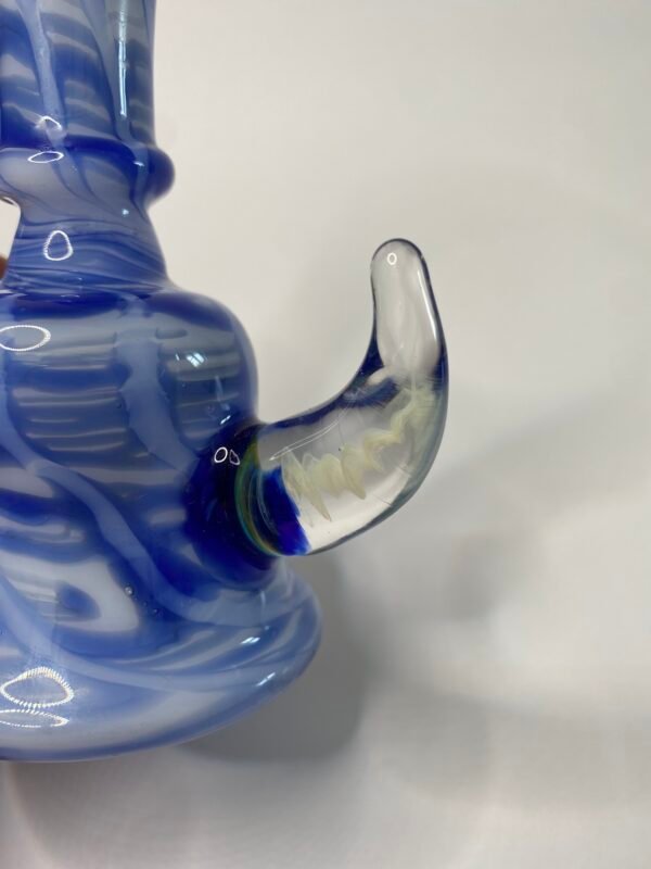 Bong mini rig full color Azul