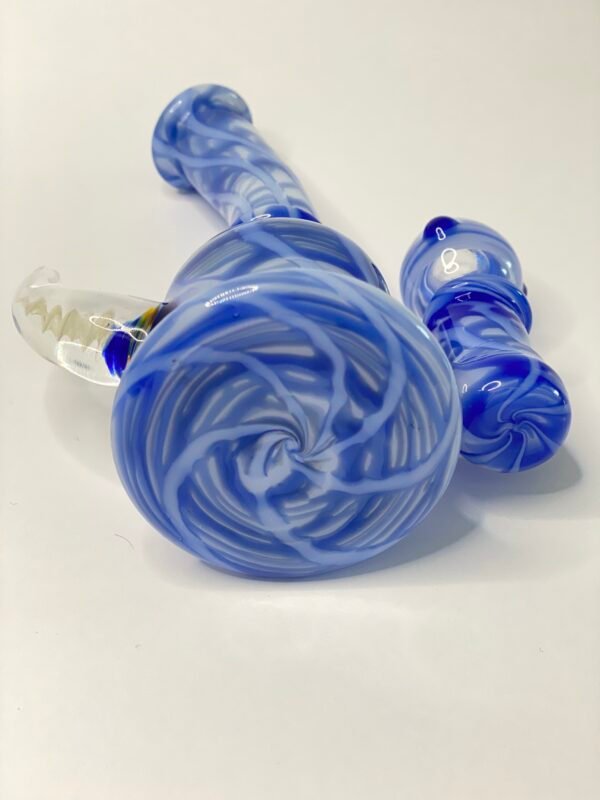 Bong mini rig full color Azul