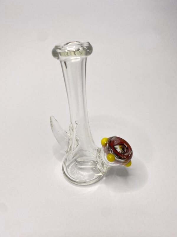 Bong mini simple quemador rojo