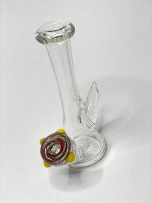 Bong mini simple quemador rojo