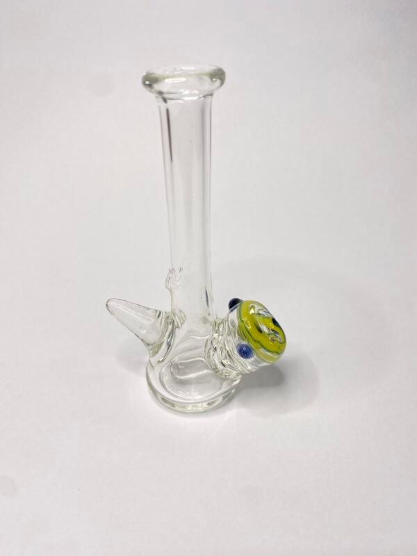 Bong mini simple quemador amarillo