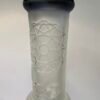 Blue Sandblasted Beaker Calvo Glass