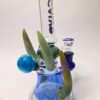 Four Horn Rig Blue Calvo Glass