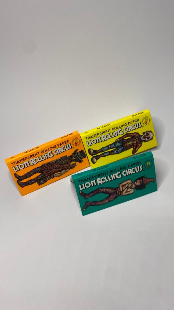 Papelillos Lion Rolling Circus Celulosa 1 1/4