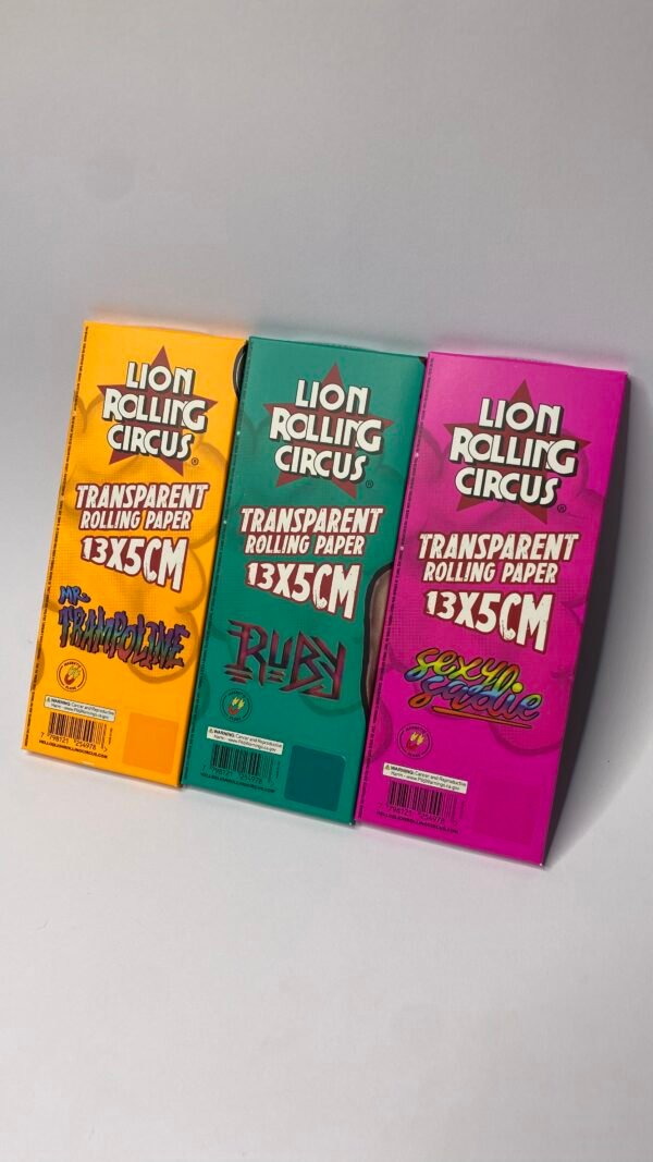 Papelillos Lion Rolling Circus Celulosa 13x5