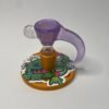 Bowl macho 14 mm soplado en vidrio morado