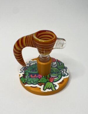 Bowl macho 14 mm soplado en vidrio multicolor