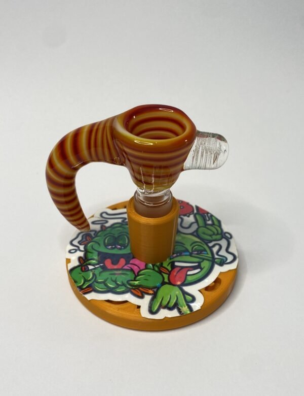 IMG_6395 Bowl macho 14 mm soplado en vidrio multicolor