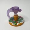 Bowl macho 14 mm soplado en vidrio full morado